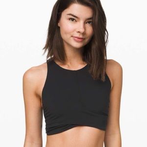 Always Aligned Lululemon Black Bra or Tank sz 10 Like New